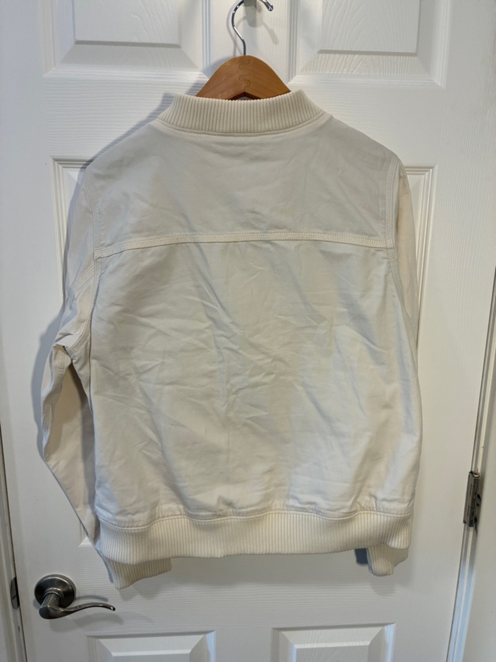 Carhartt Women's Cream Bomber Jacket - Picture 9 of 12